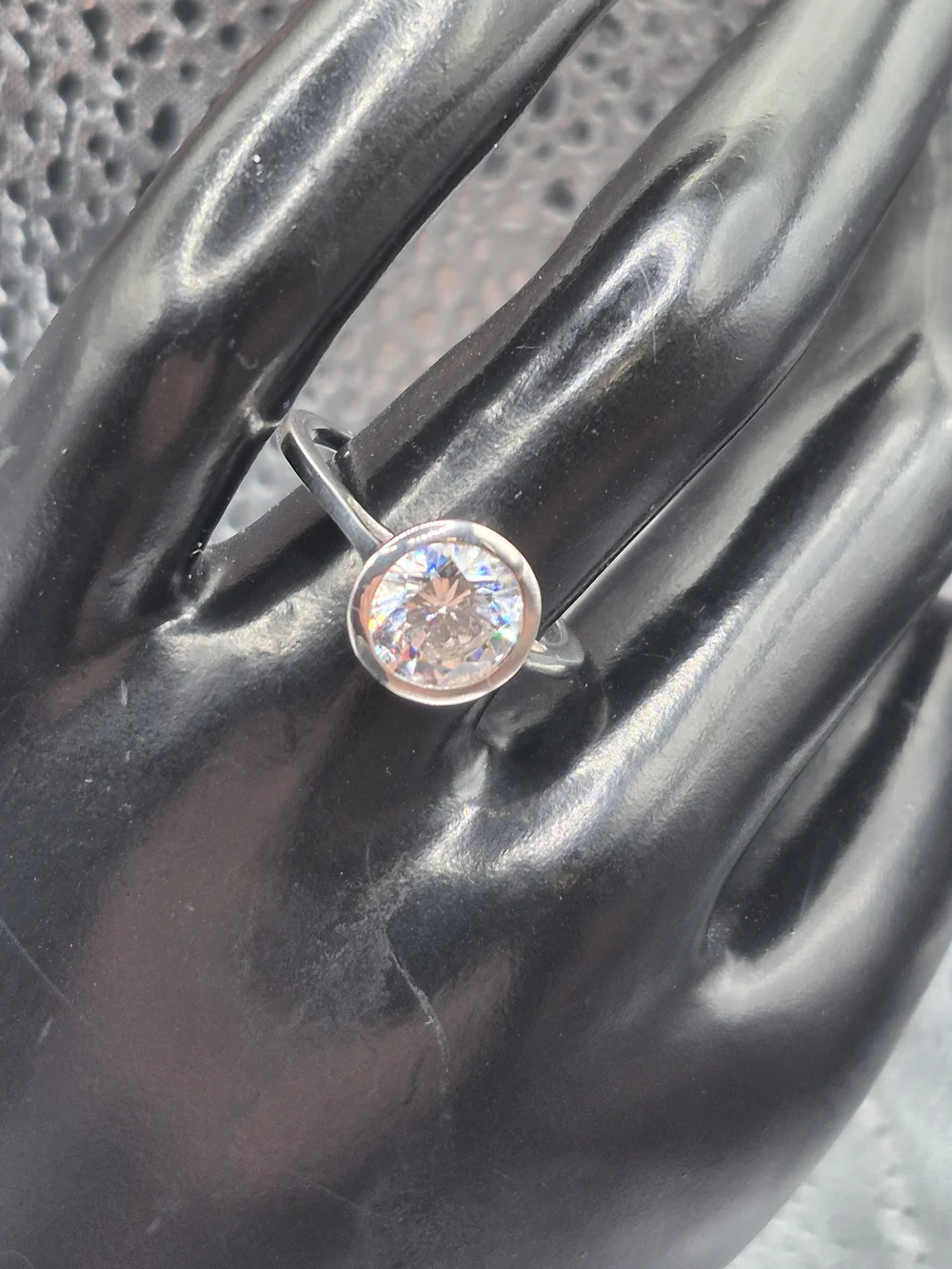 Genuine J Francis Embellished With Swarovski Zirconia Ring